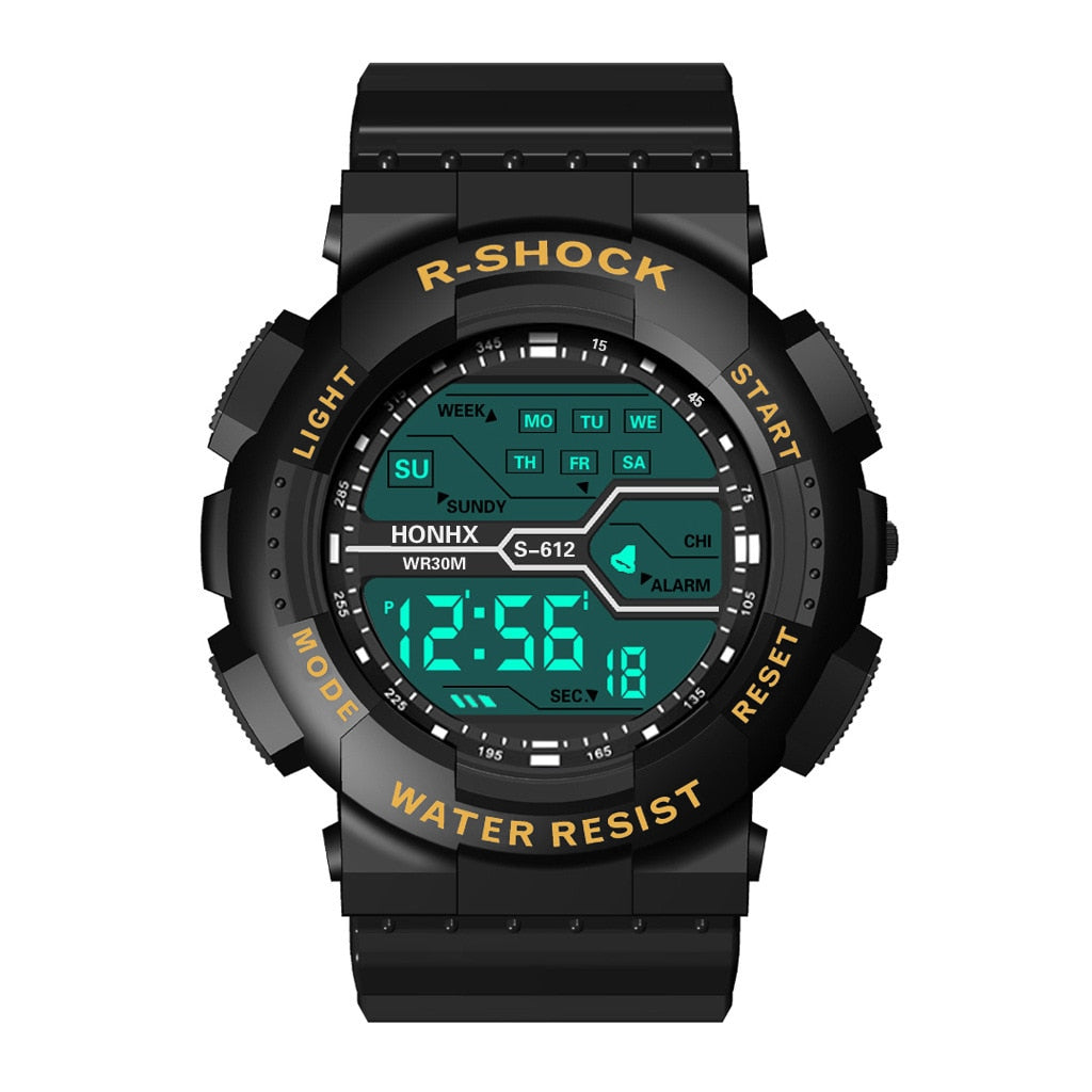 Men's Rugged Digital Sports Watch