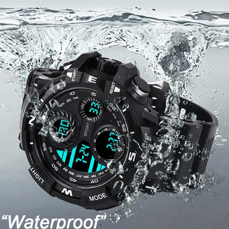 Men's Rugged Digital Sports Watch