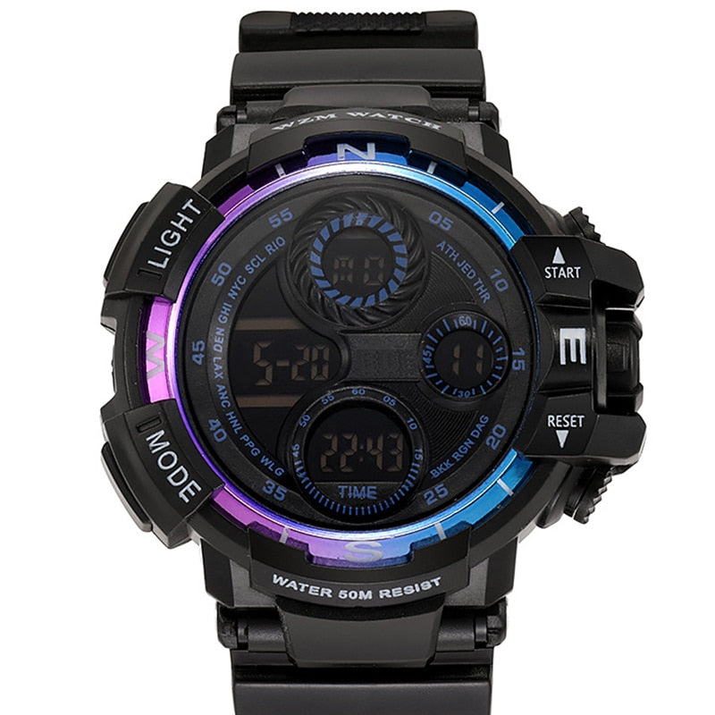 Men's Rugged Digital Sports Watch