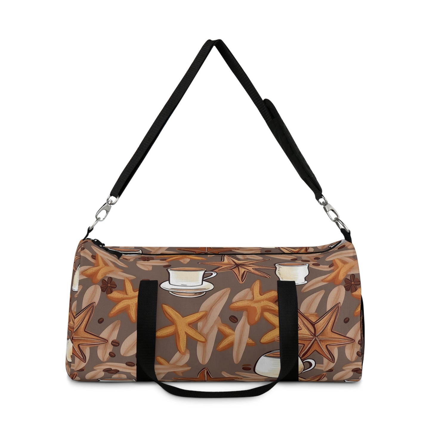 Starfish and Coffee Duffle Bag