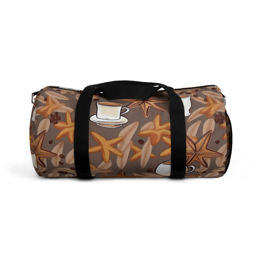 Starfish and Coffee Duffle Bag