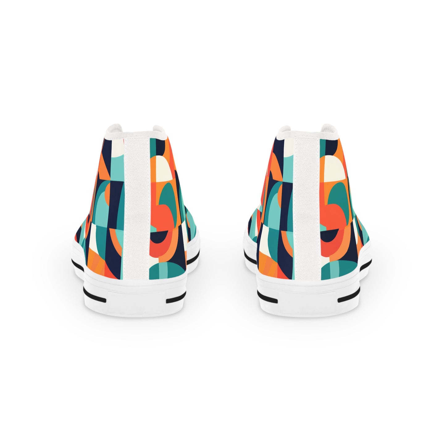 Citrus Sizzle High Top Sneakers