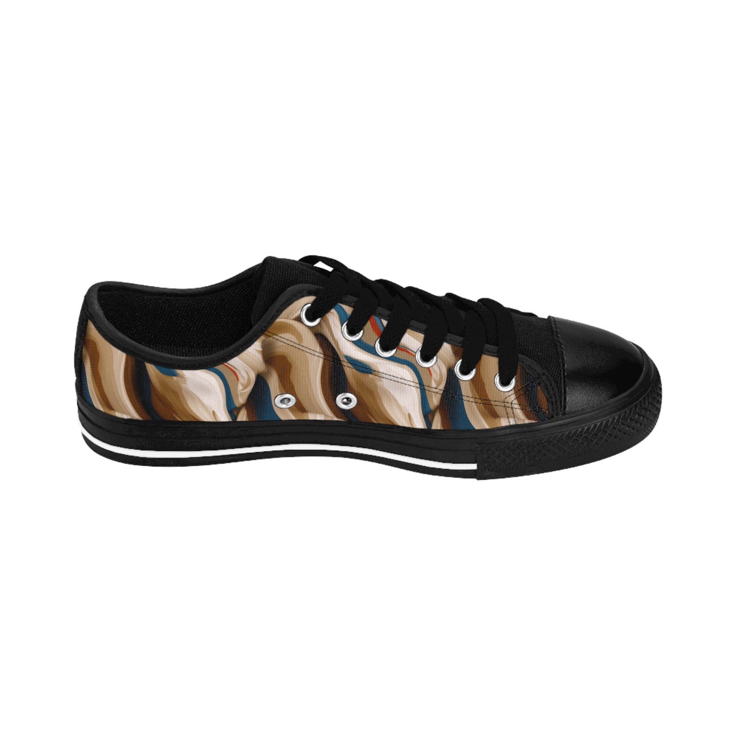 Coffee Bold Low Top Sneaker