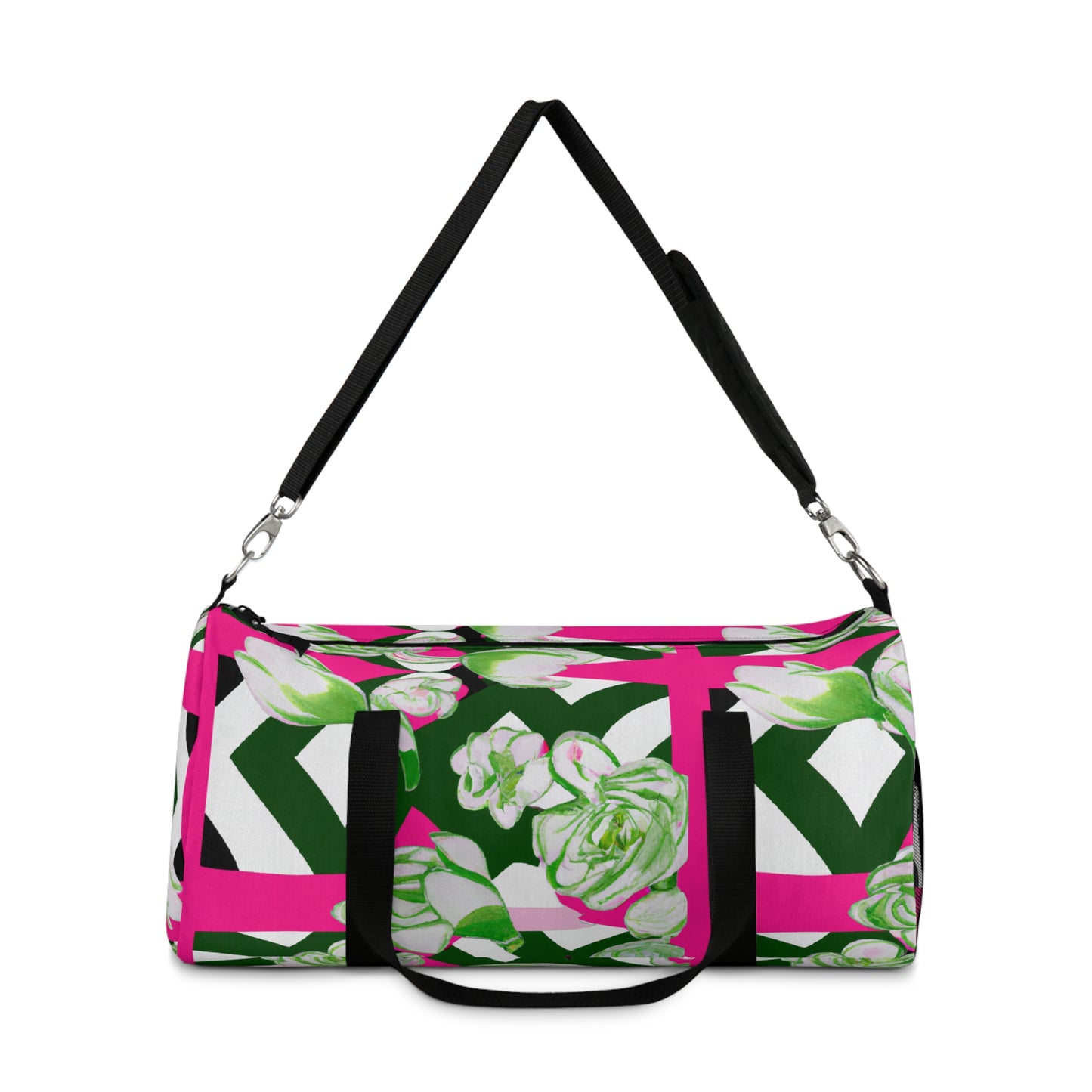 Floral Blush Duffle Bag