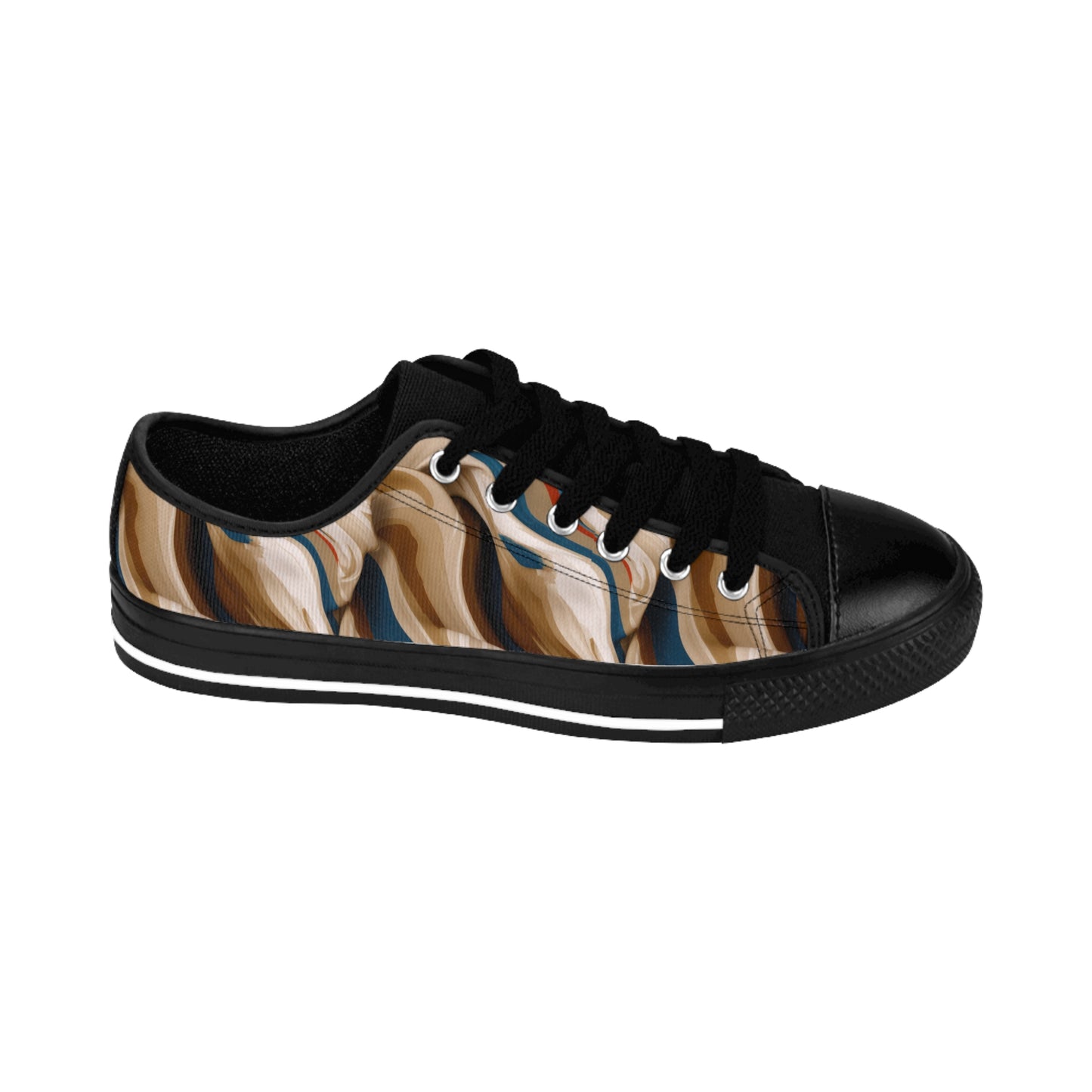 Coffee Bold Low Top Sneaker