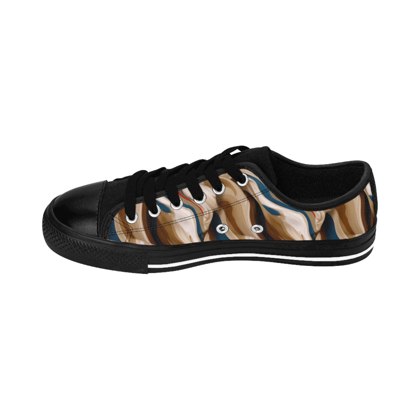 Coffee Bold Low Top Sneaker