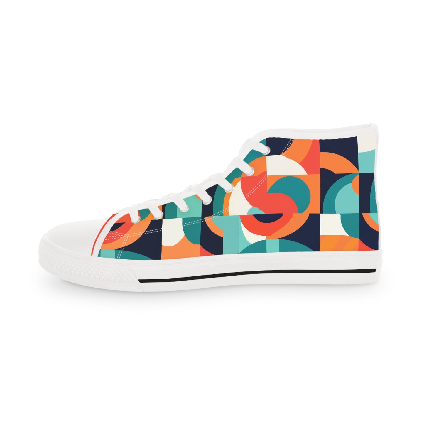 Citrus Sizzle High Top Sneakers