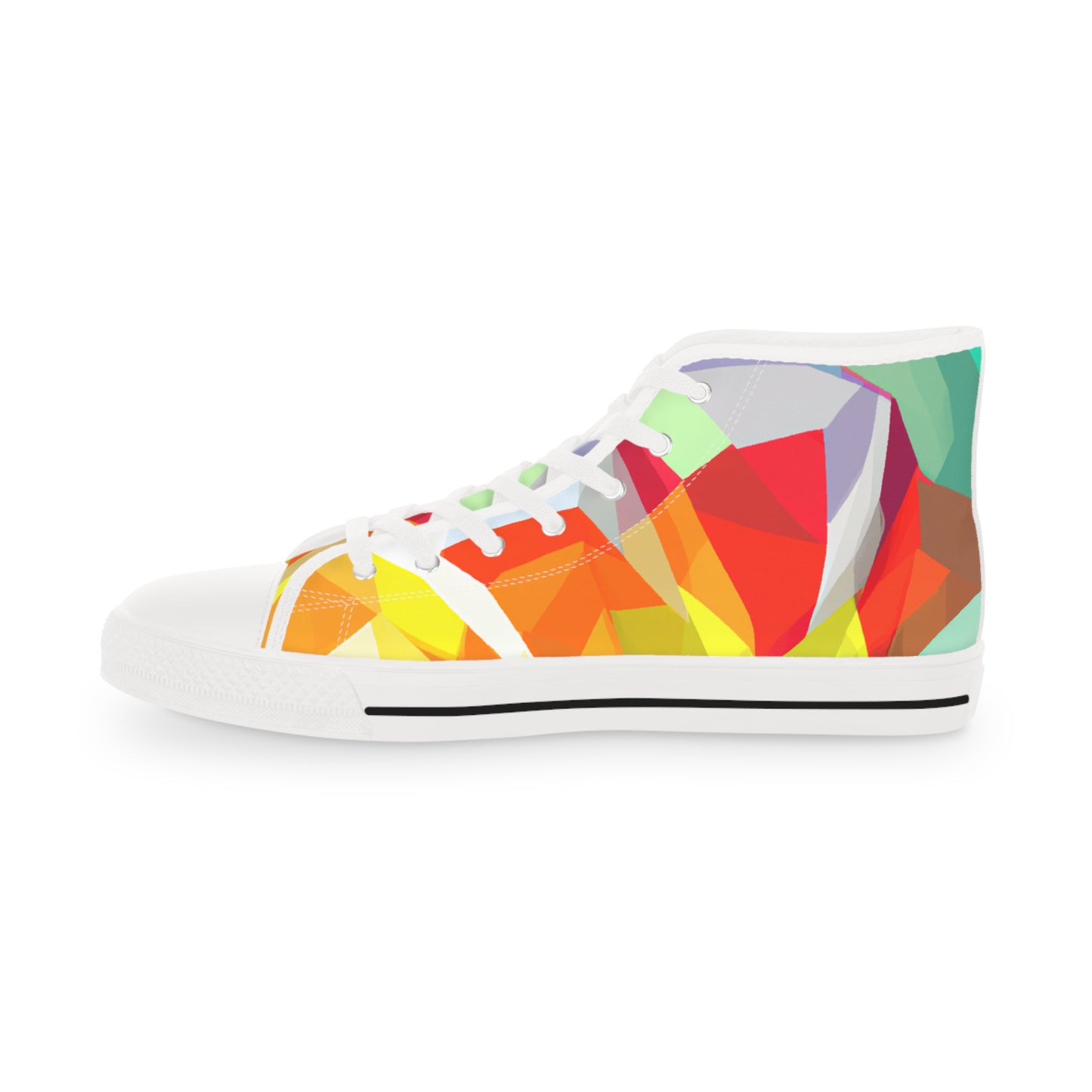 Vibrant Vibes High Top Sneakers