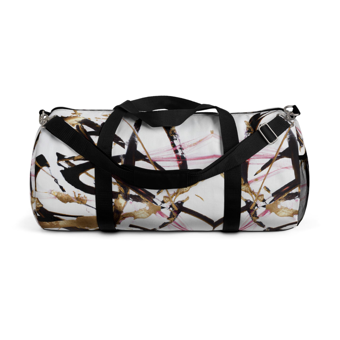 Golden Stripes Duffle Bag