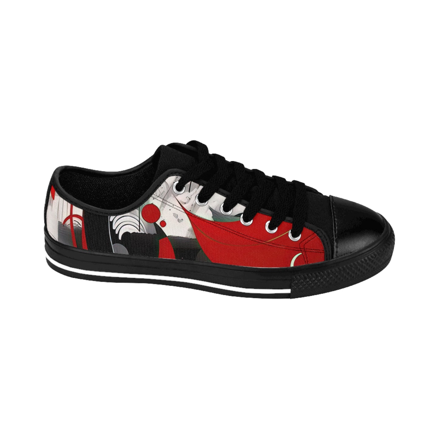 Red Stripe Low Top Sneaker