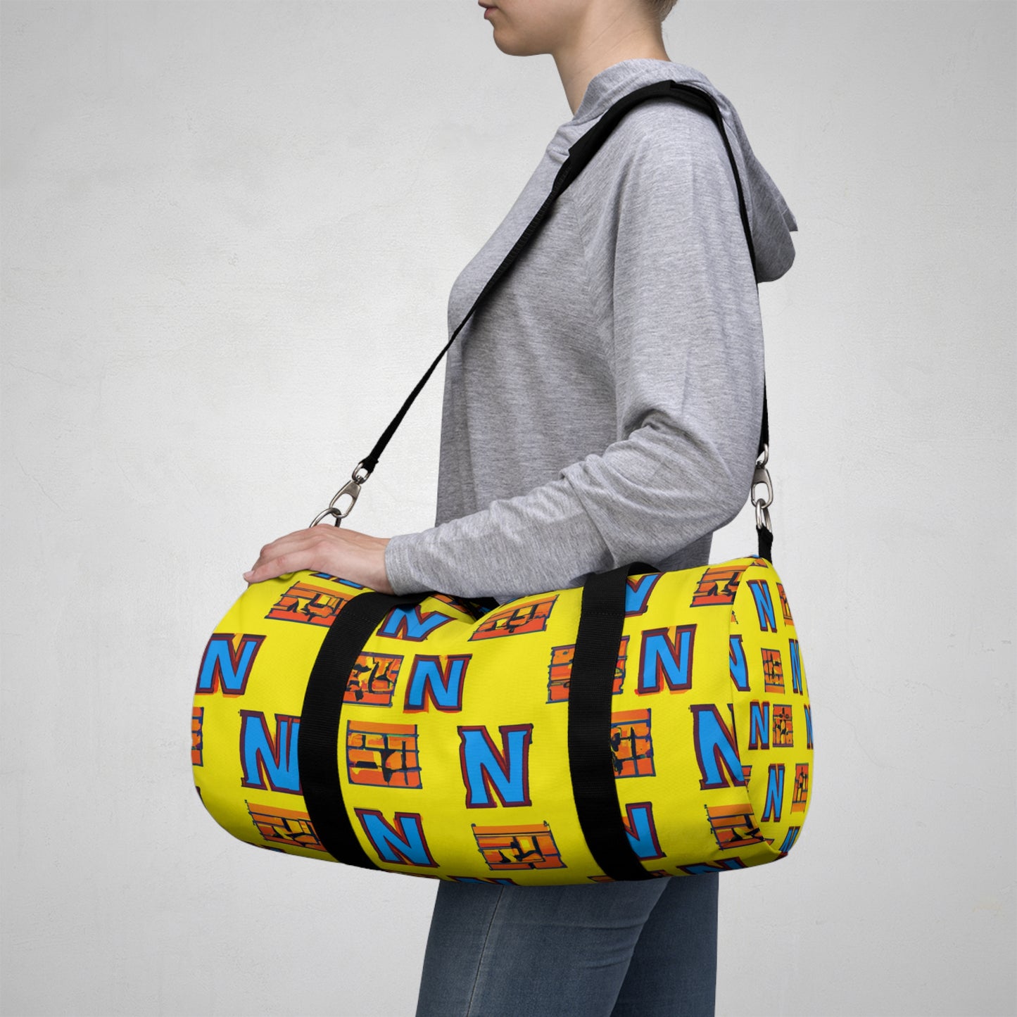 Sporty Track Duffle Bag