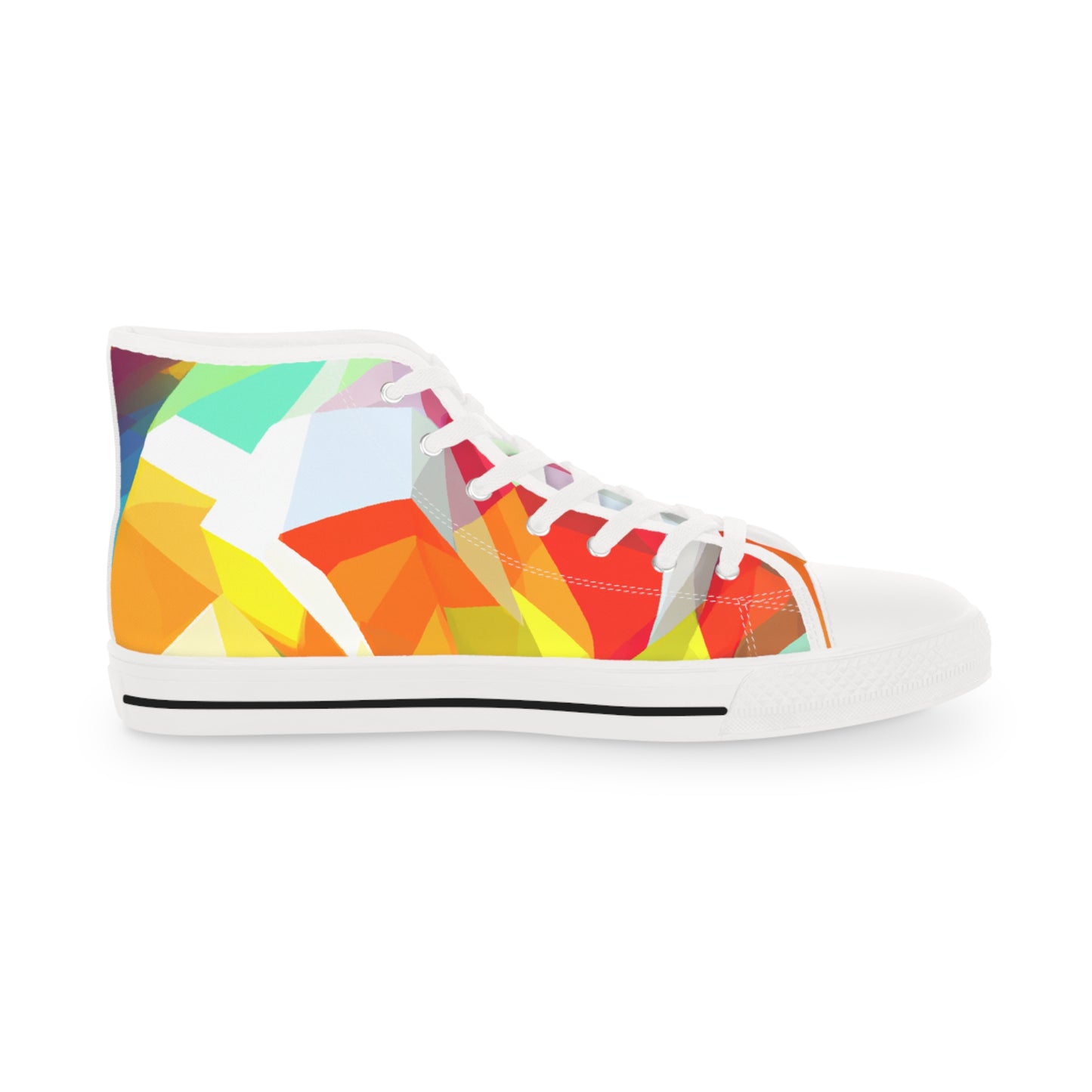 Vibrant Vibes High Top Sneakers