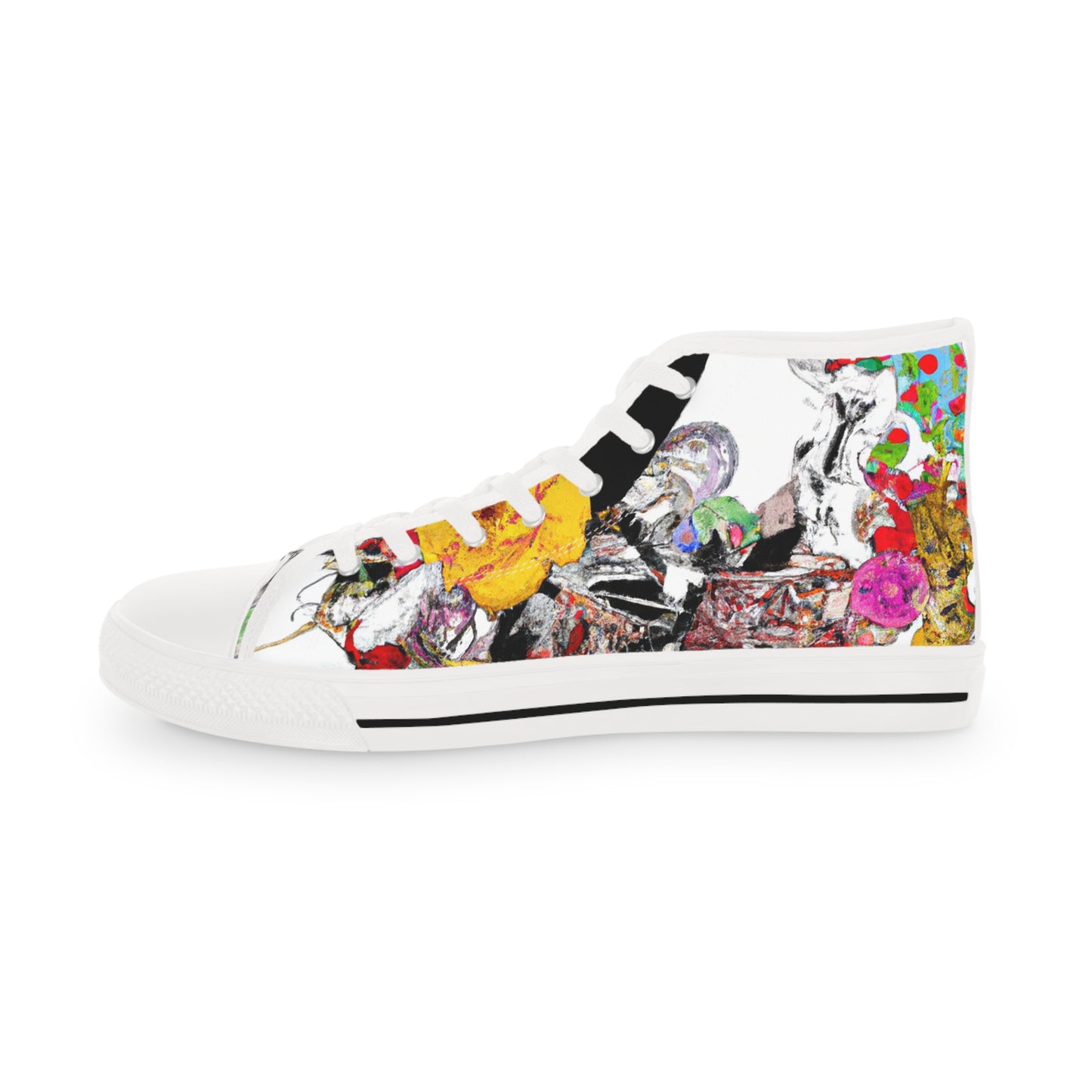 Playful Petals High Top Sneakers