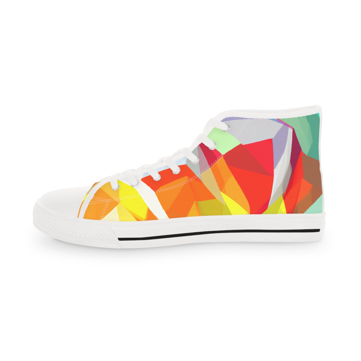 Vibrant Vibes High Top Sneakers