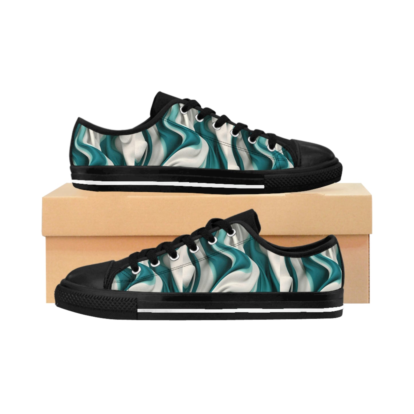 Adlib Teal Tide Low Top Sneaker