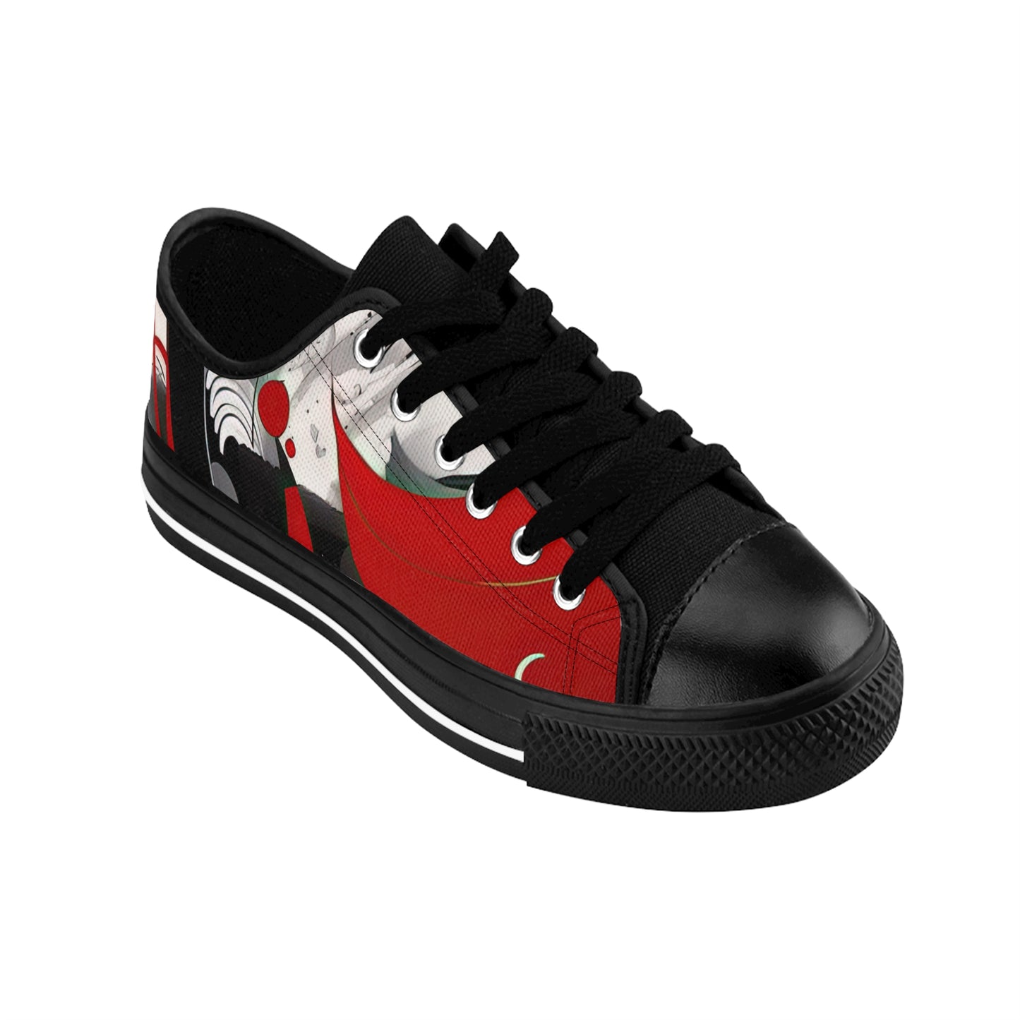 Red Stripe Low Top Sneaker