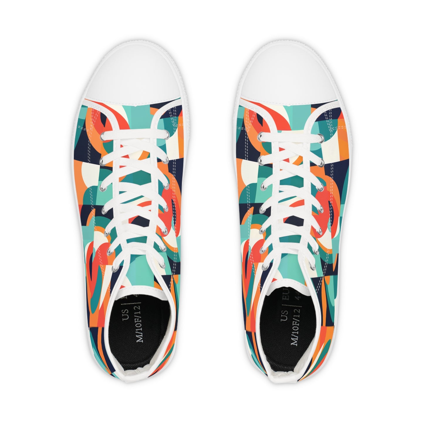 Citrus Sizzle High Top Sneakers