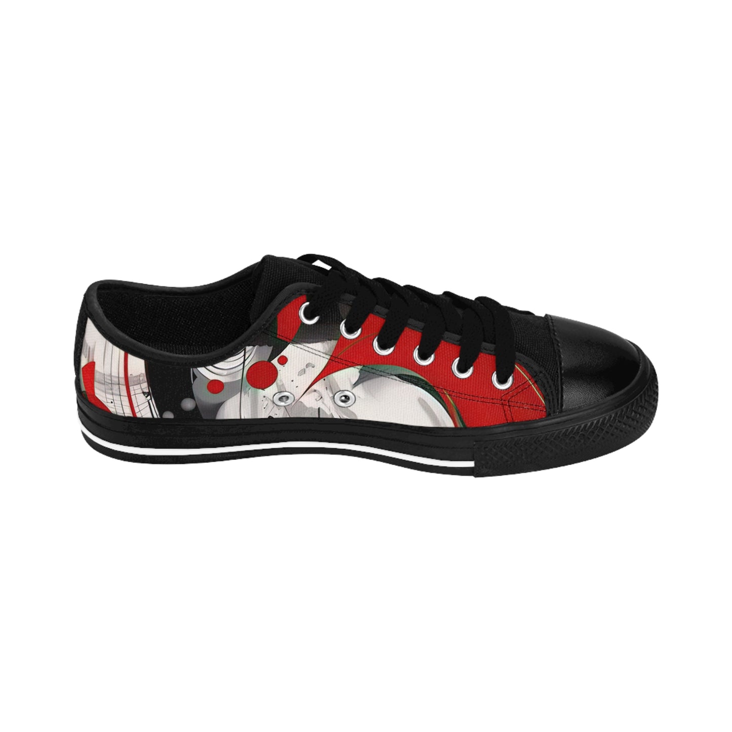 Red Stripe Low Top Sneaker