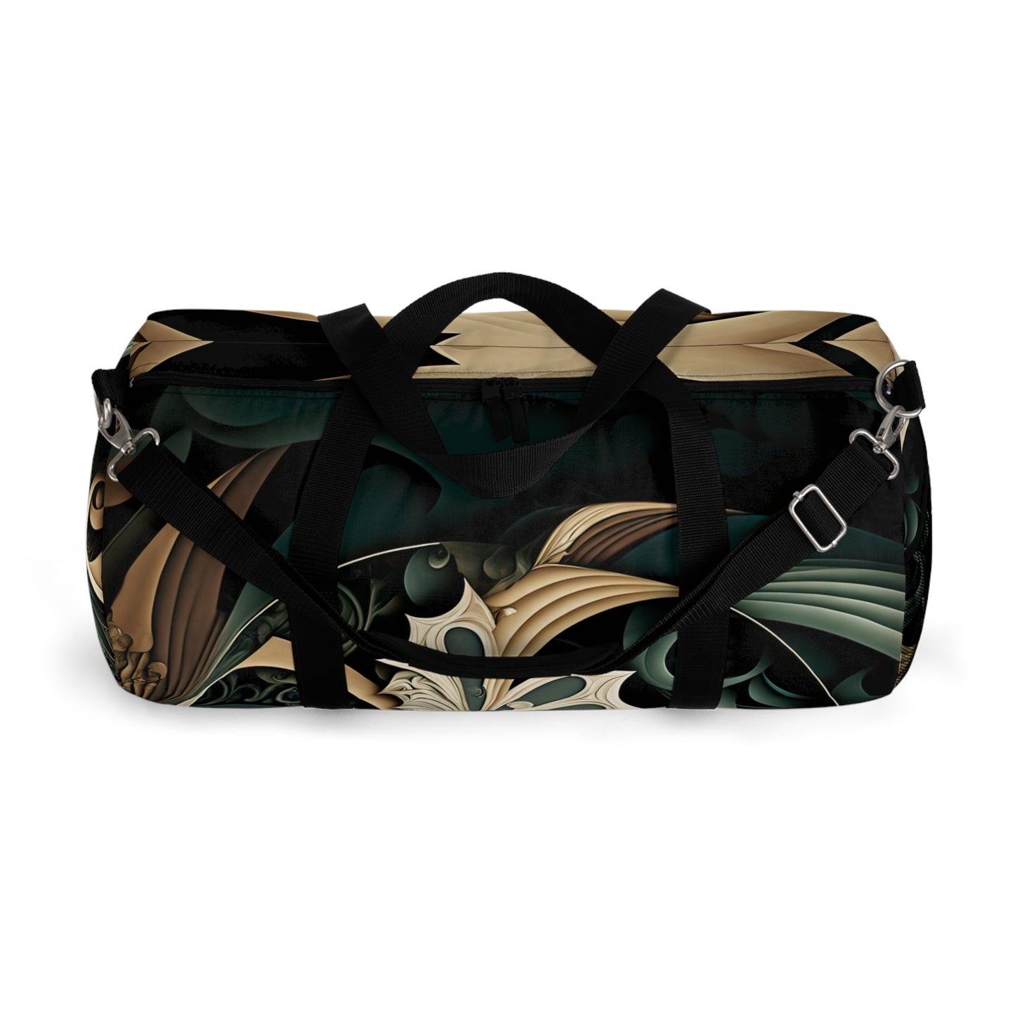 Verdant Lotus Duffle Bag