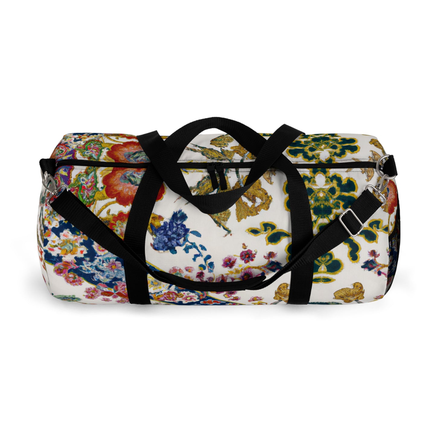 Floral Frenzy Duffle Bag