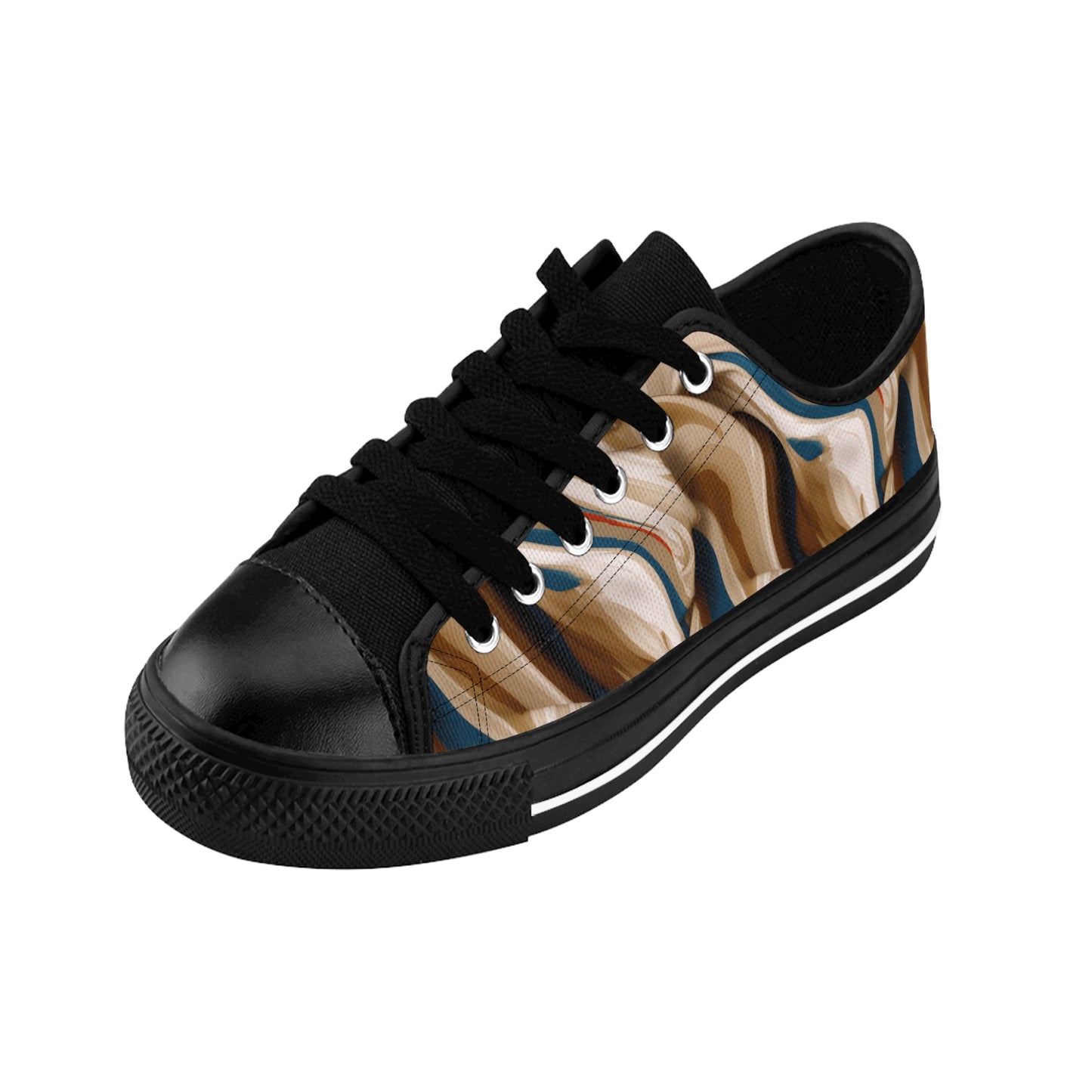 Coffee Bold Low Top Sneaker