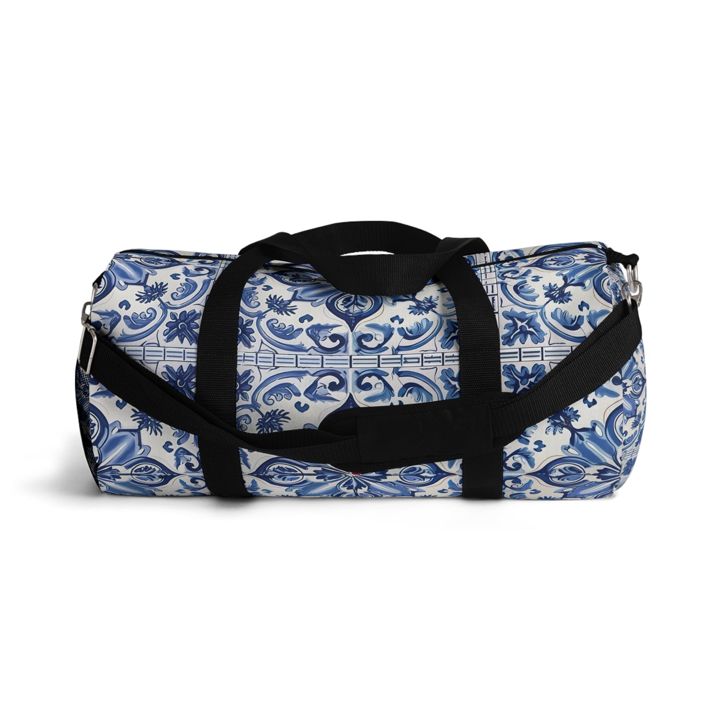 Blue Bijou Shield Duffle Bag