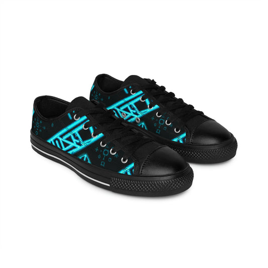 Bagliore Blu Low Top Sneaker