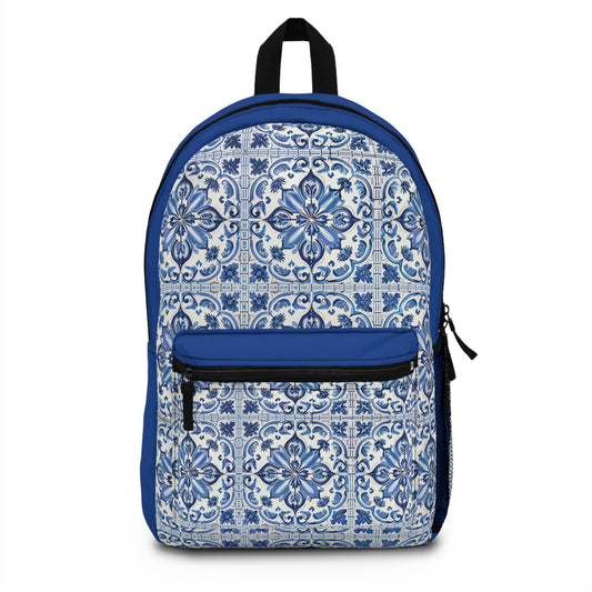 Blue Bijou Backpack