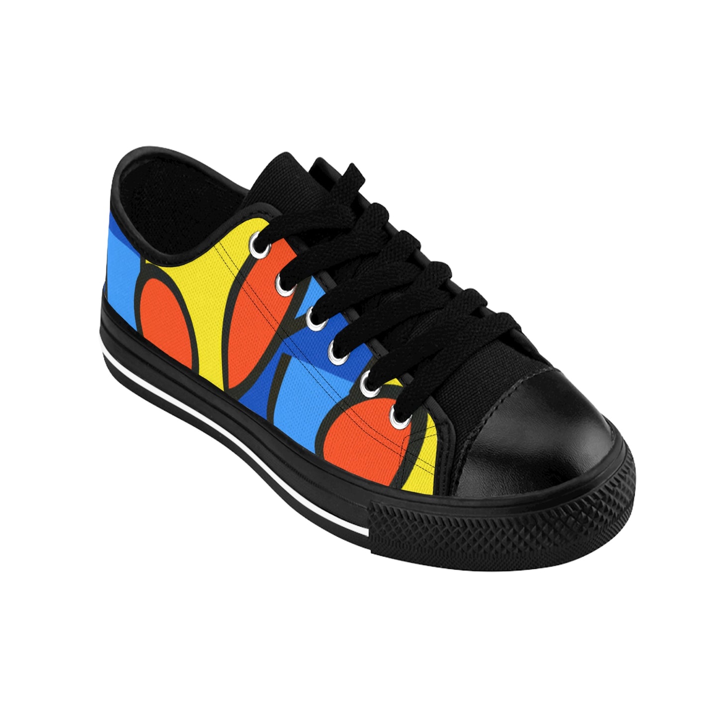 Basquete Azul Low Top Sneaker