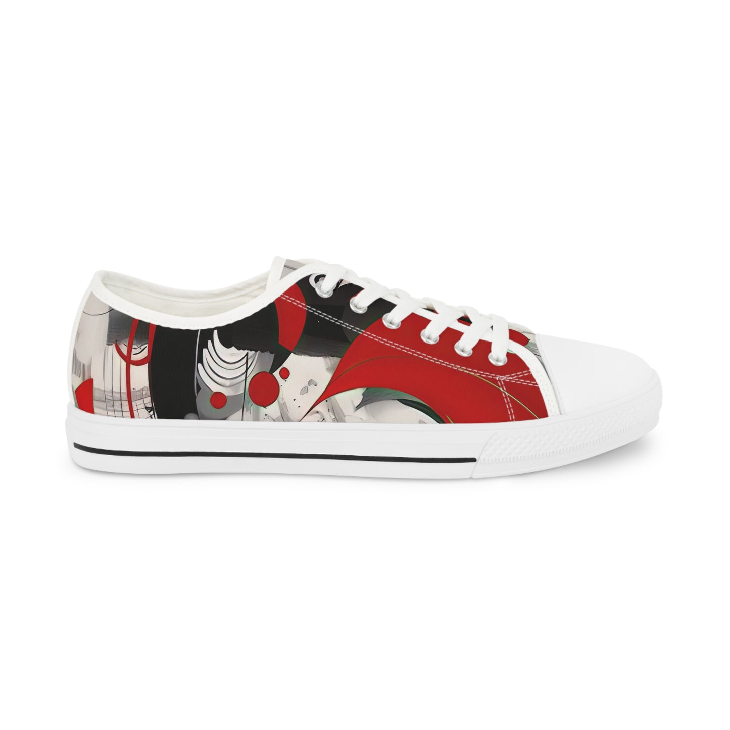 Red Stripe II Low Top Sneakers