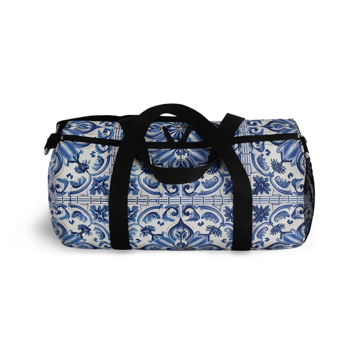 Blue Bijou Shield Duffle Bag