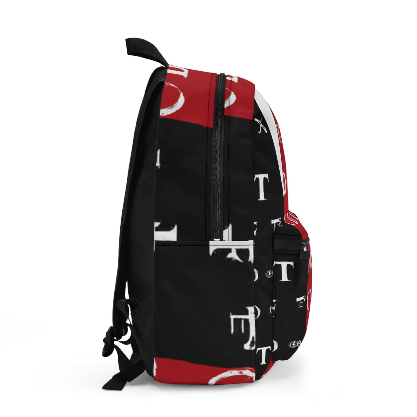 Leonardo Crimson and White Backpack