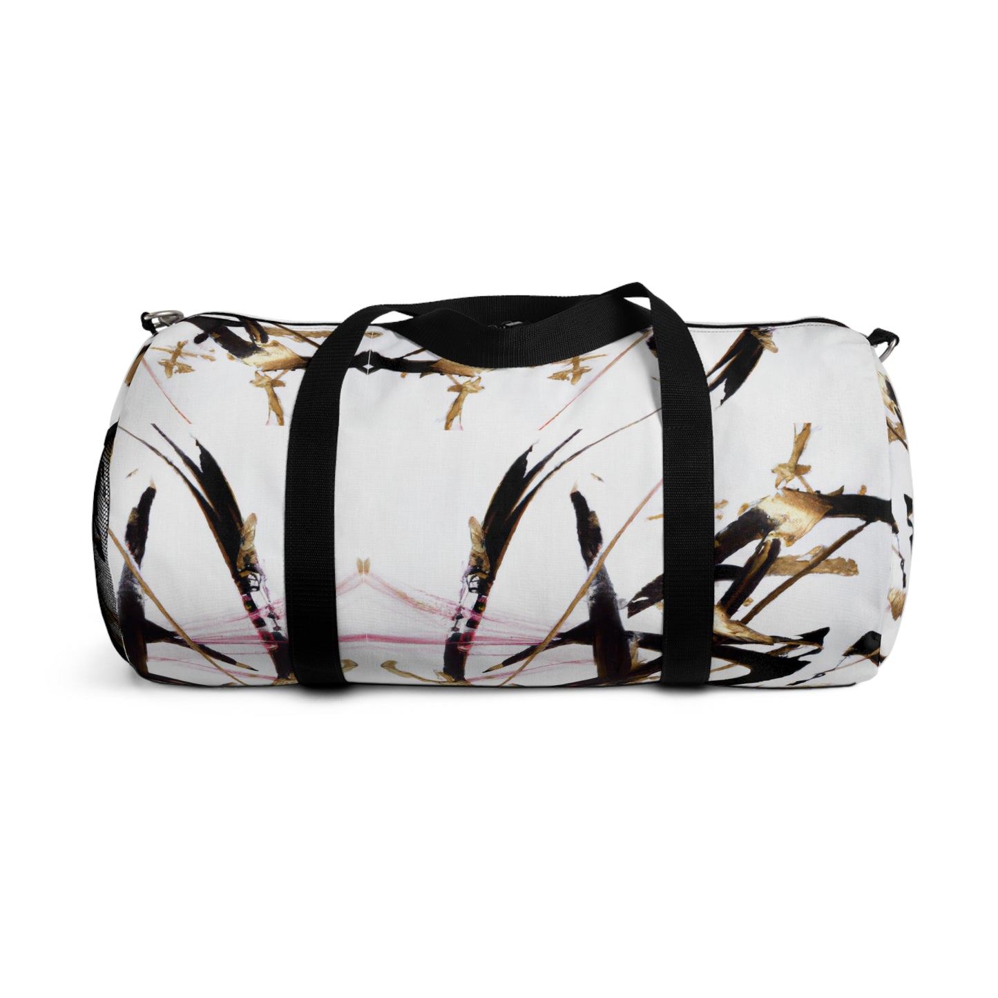 Golden Stripes Duffle Bag