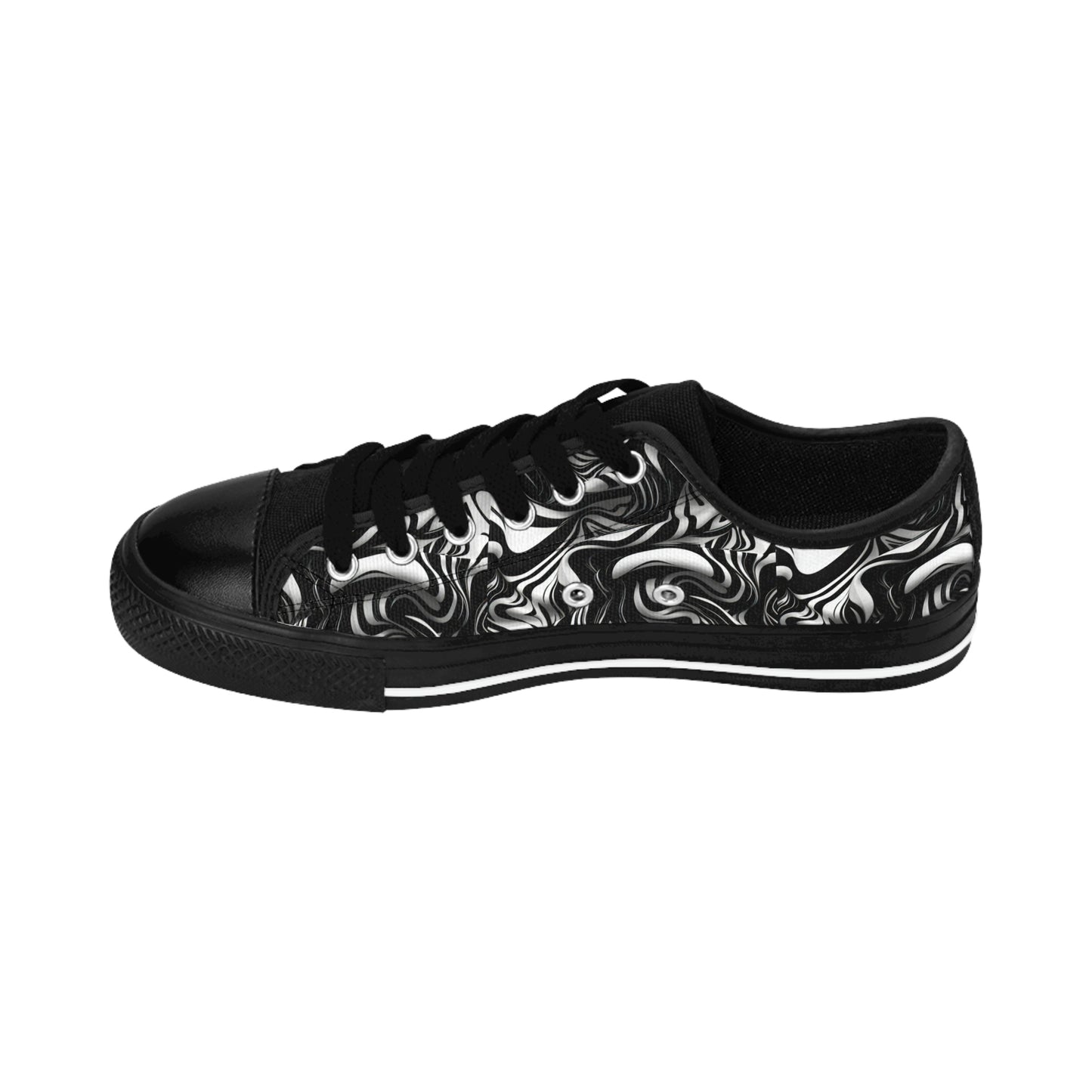 Tuxedo Swirl Low Top Sneaker