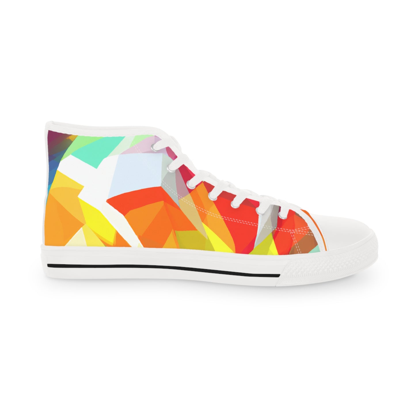 Vibrant Vibes High Top Sneakers