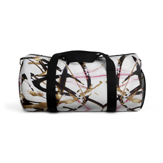 Golden Stripes Duffle Bag