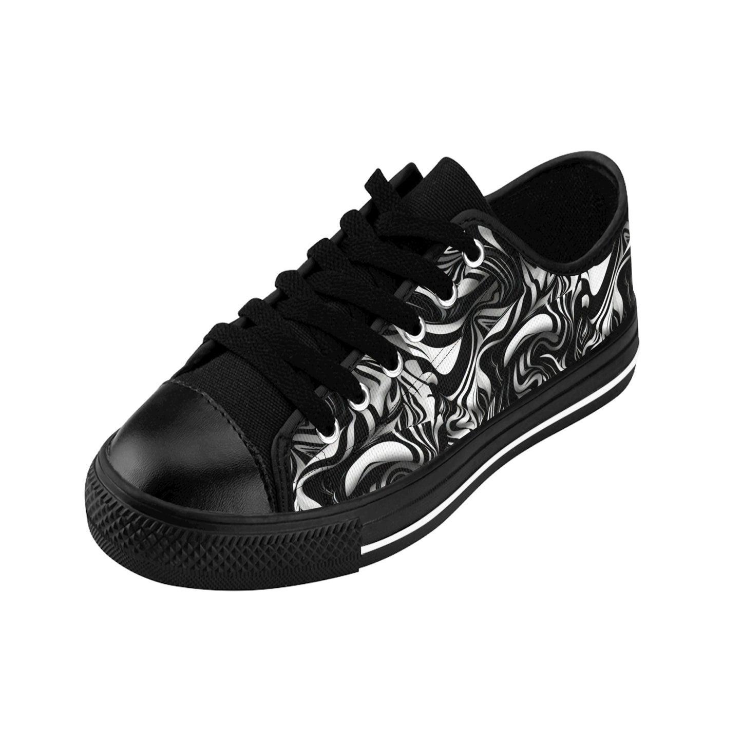 Tuxedo Swirl Low Top Sneaker