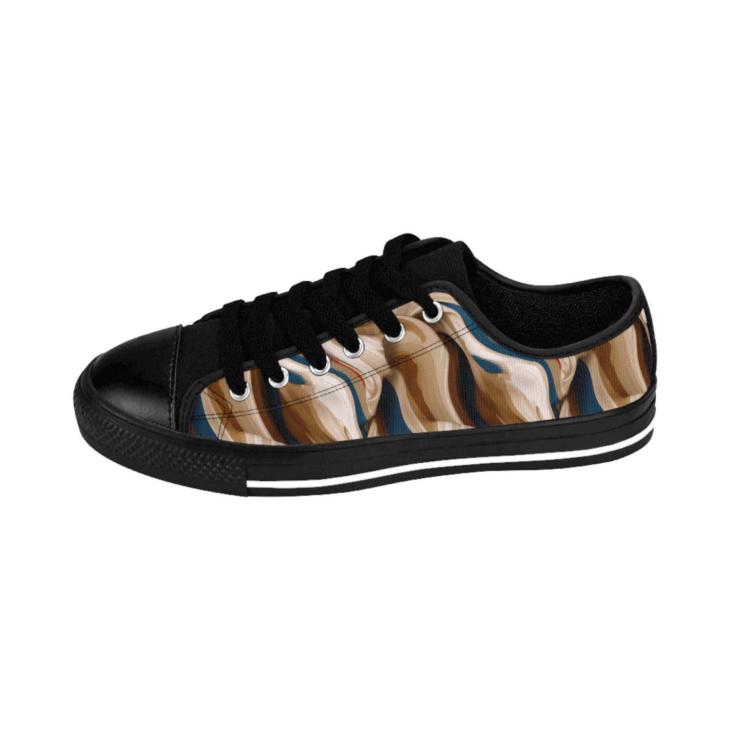 Coffee Bold Low Top Sneaker