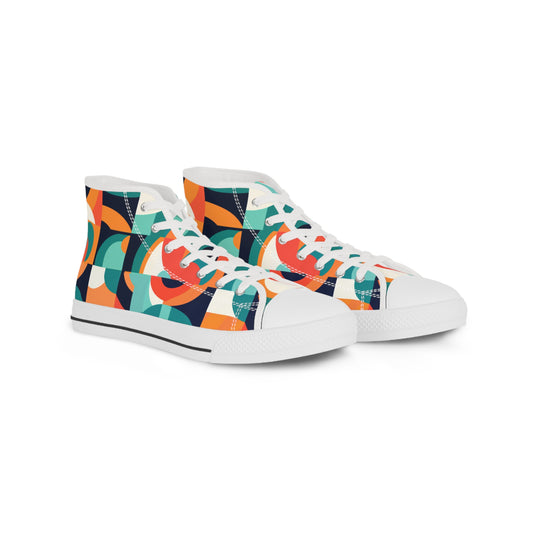 Citrus Sizzle High Top Sneakers