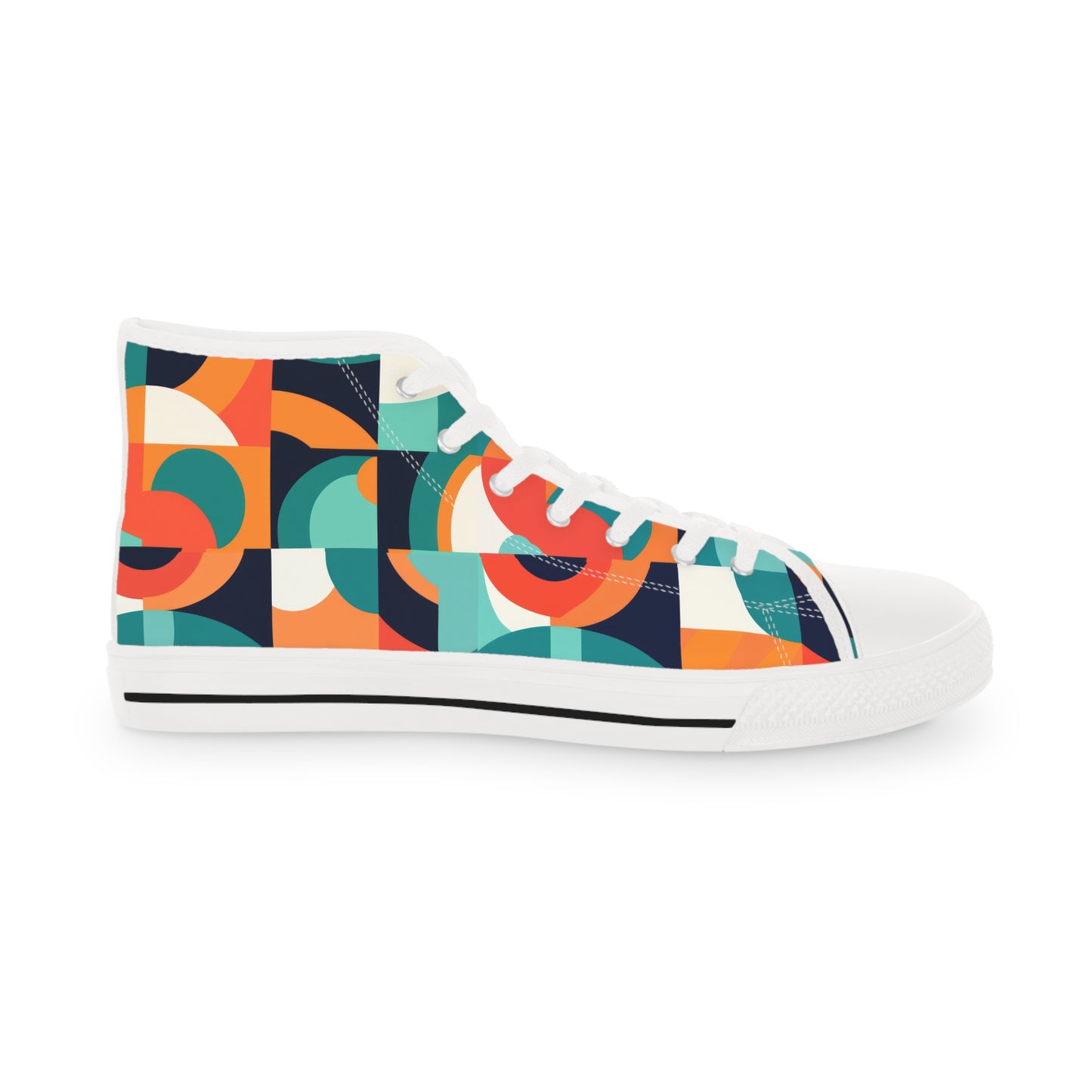 Citrus Sizzle High Top Sneakers