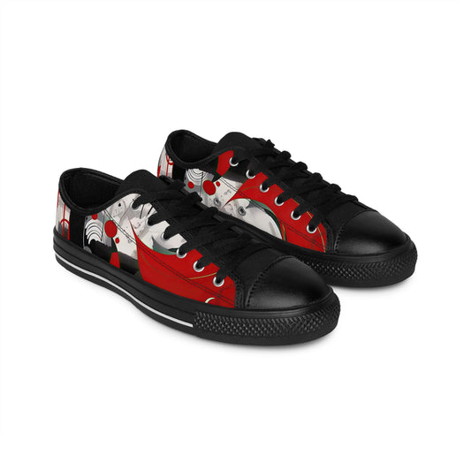 Red Stripe Low Top Sneaker