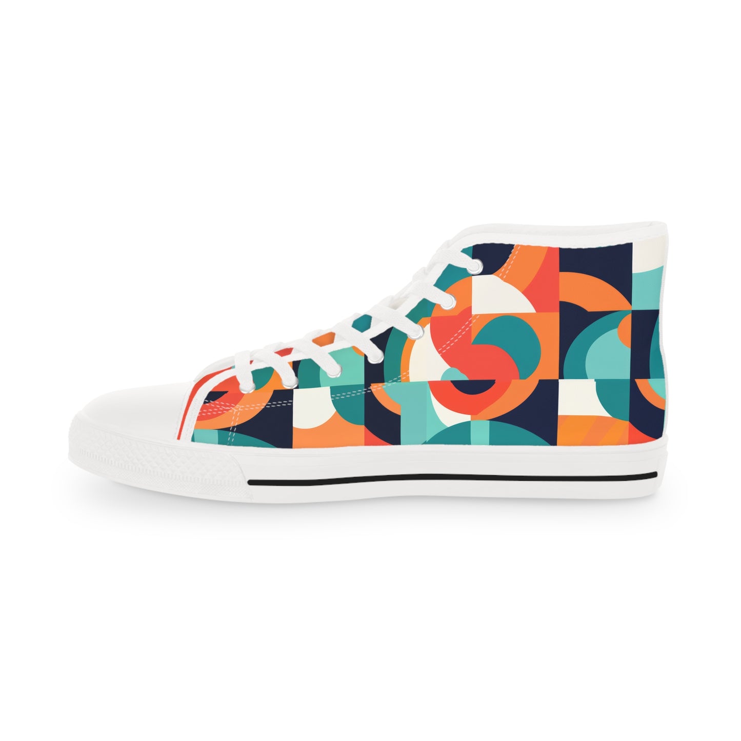 Citrus Sizzle High Top Sneakers