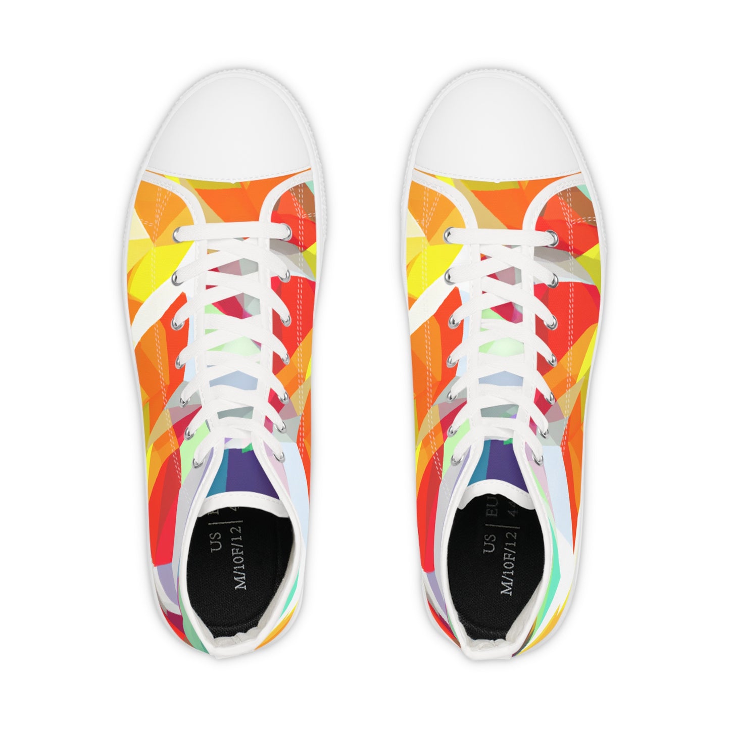 Vibrant Vibes High Top Sneakers