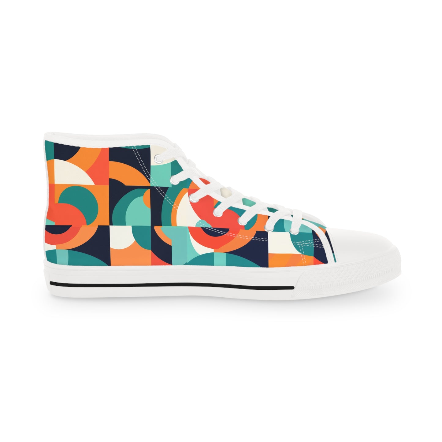 Citrus Sizzle High Top Sneakers